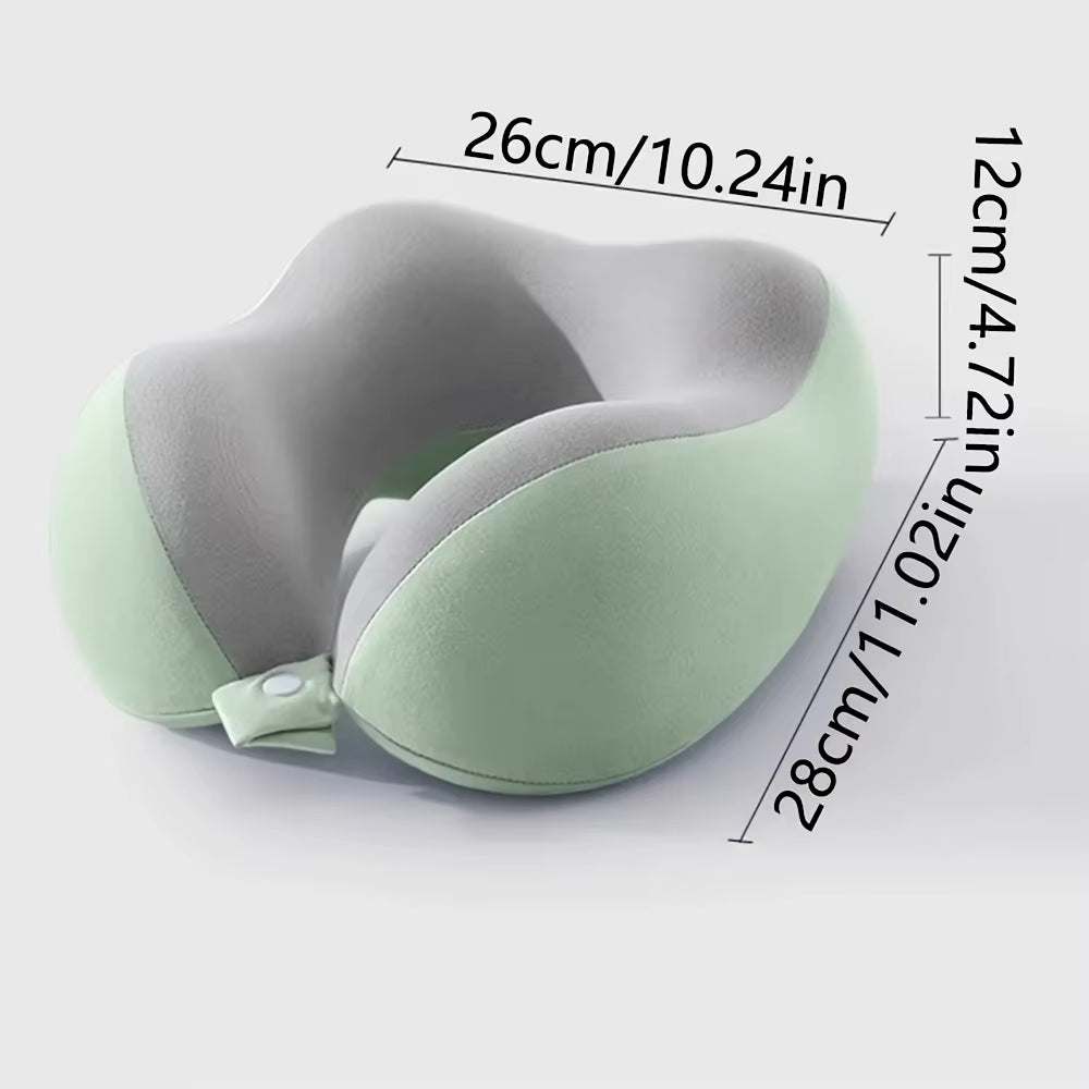 Go Global Gear - Comfortable U-shaped Neck Pillow with Storage Bag