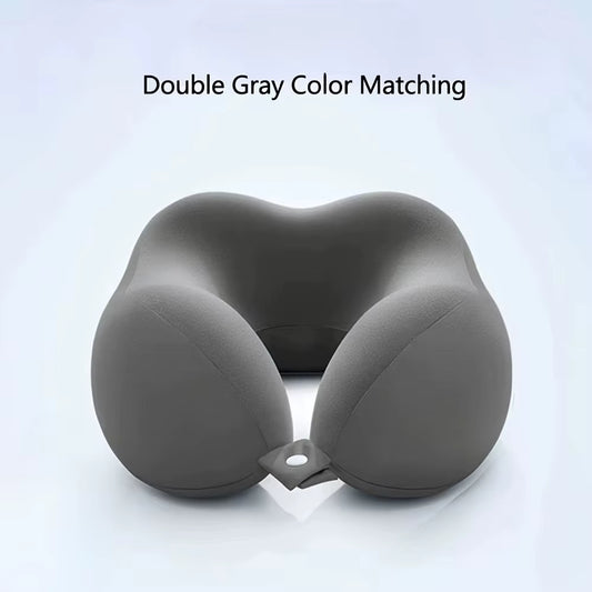 Go Global Gear - Comfortable U-shaped Neck Pillow with Storage Bag