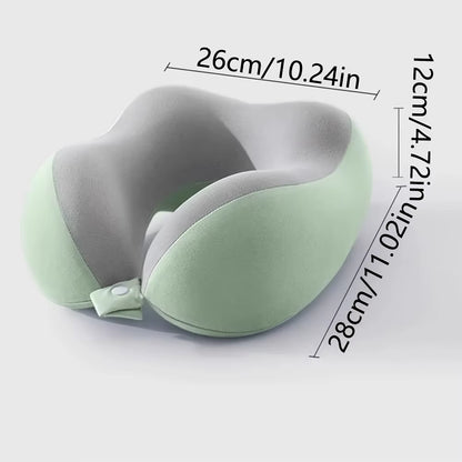Go Global Gear - Comfortable U-shaped Neck Pillow with Storage Bag