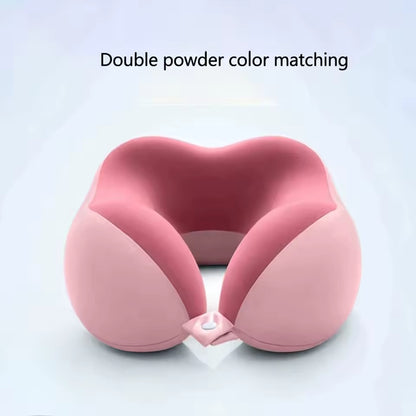 Go Global Gear - Comfortable U-shaped Neck Pillow with Storage Bag