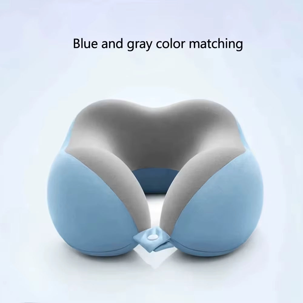 Go Global Gear - Comfortable U-shaped Neck Pillow with Storage Bag