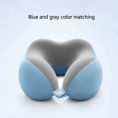 Go Global Gear - Comfortable U-shaped Neck Pillow with Storage Bag
